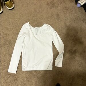 Aeropostale Women's Classic White Long Sleeve Tee